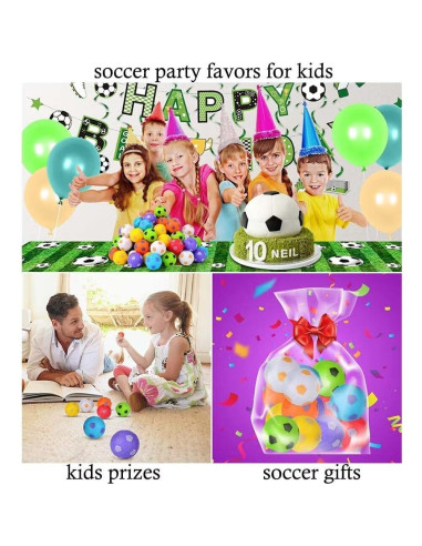 32pcs Mini Spinners Antiestrés Pelota de Fútbol Lotofwow