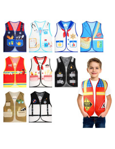 Disfraz de Carrera Geyoga 10 Pcs para Niños 3-5 Años