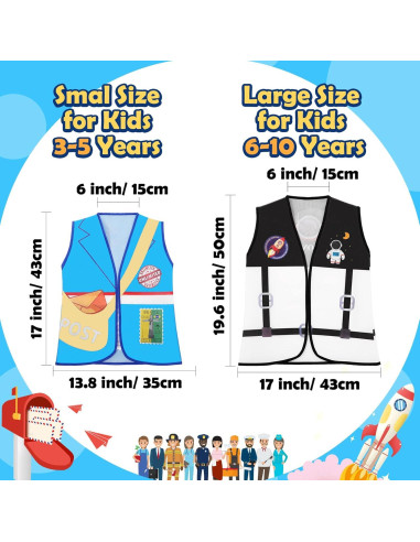 Disfraz de Carrera Geyoga 10 Pcs para Niños 3-5 Años