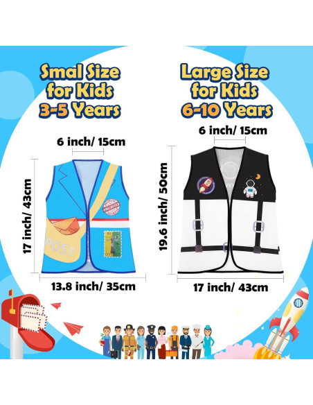 Disfraz de Carrera Geyoga 10 Pcs para Niños 3-5 Años