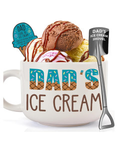 Set de Tazón de Helado y Pala YUEYUQIU para Papá 600ml
