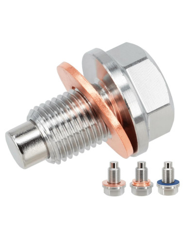 Tapón de Drenaje Magnético Dsnaduo M12x1.25 Acero Inoxidable