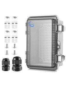 Caja de Conexiones Exterior RTHIEAI IP67 150x100x70mm Plástico ABS