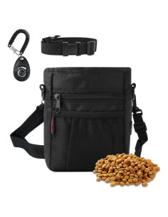 Bolsa de golosinas para perros Kissleaf con cierre magnético