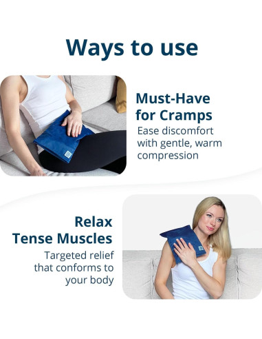 Almohadilla Térmica de Microondas Iowa Corn Baby 25.4x17.8cm