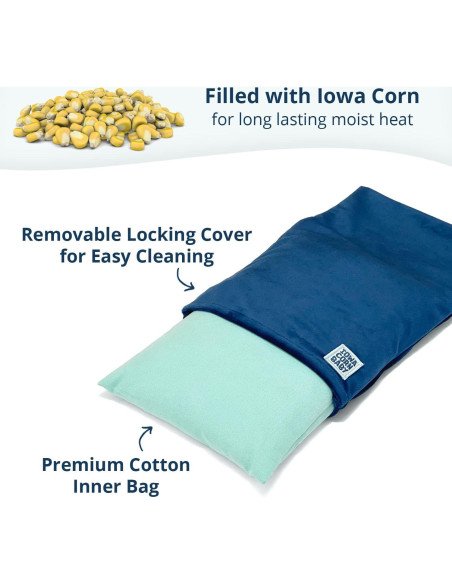 Almohadilla Térmica de Microondas Iowa Corn Baby 25.4x17.8cm