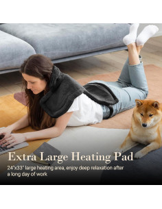 Almohadilla Térmica Grande Comfier para Espalda y Cuello - 61x84cm 2