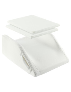 Cojín de Elevación de Piernas Dobles PureComfort - Espuma Viscoelástica Ajustable