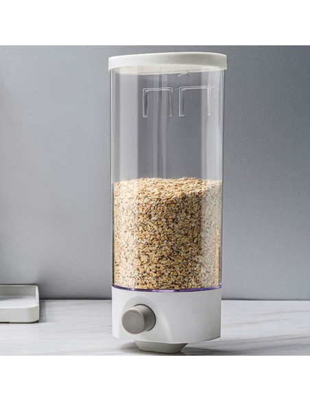 Dispensador de Arroz Kichvoe Montado en Pared 1L Hermético