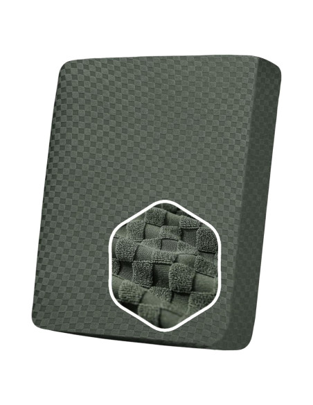 Funda de Cojín YEMYHOM Verde Militar A Cuadros 76x76 cm