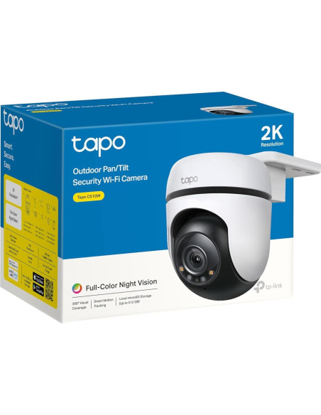 Cámara de Seguridad Wi-Fi TP-Link Tapo C510W 2K Exterior 360