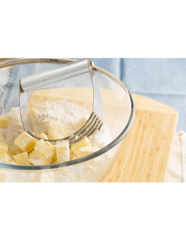 Mezclador de Masa Mrs. Anderson, Acero Inoxidable, 5 Cuchillas