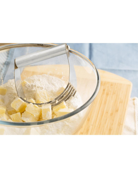 Mezclador de Masa Mrs. Anderson, Acero Inoxidable, 5 Cuchillas