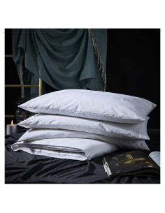 Almohada Ajustable de Plumas de Ganso Tres Gansos 71x50 cm