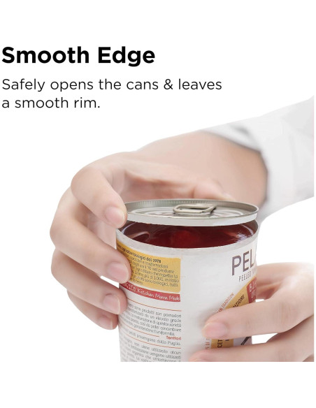 Abrelatas Eléctrico Kitchen Mama Auto 2.0 Verde - Automático, Sin Manos, Cuchilla Suave