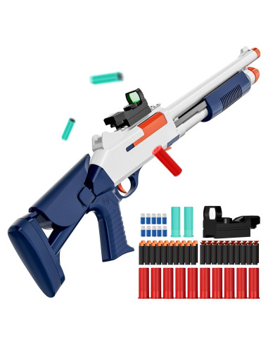 Pistola de Juguete Blaster de Espuma Ouzhimanxing 76 cm Azul