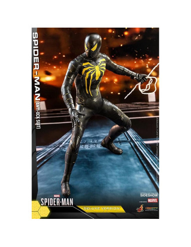 Figura de Acción Spider-Man Anti-Ock Deluxe Hot Toys 1/6 30 cm