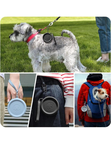Bolsita de Silicona para Golosinas de Perro WALLFID - 2 Piezas