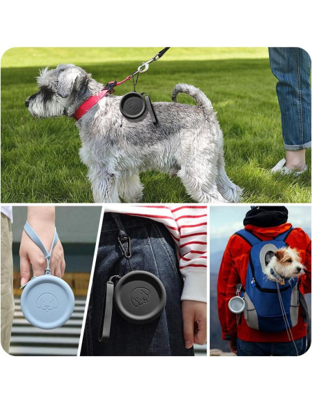 Bolsita de Silicona para Golosinas de Perro WALLFID - 2 Piezas