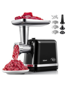 Picadora de Carne Eléctrica Yabano 450W con Accesorios