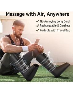 Masajeador de Pies y Piernas Inalámbrico FIT KING FT-059A 2