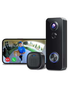 Cámara de Timbre de Video Inalámbrica XTU 180 HD con Alexa