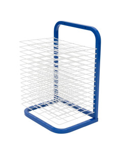 Estante de Secado de Arte Pearington 15 Estantes Azul 33.5x43.9 cm