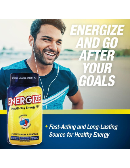 iSatori Energize Pastillas Energéticas 84 Tabletas - Cafeína Prolongada