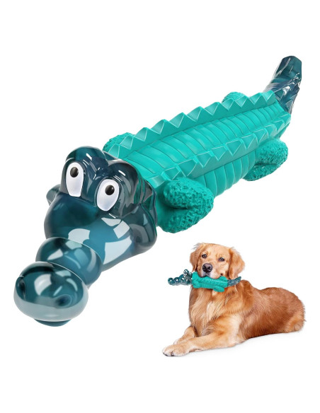 Juguete Indestructible para Perros Jeefome - Masticadores Agresivos, 23.9x7.1cm, Sabor a Leche