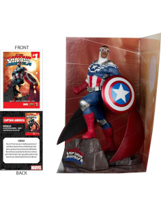 Figura Coleccionable McFarlane Capitán América 1:10 2