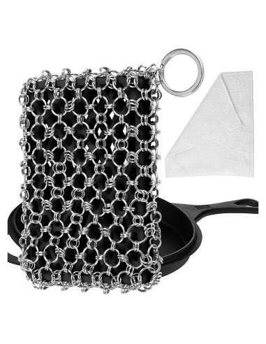 Limpiador de Sartén de Hierro Fundido Herda 316L Grande 10.9cm