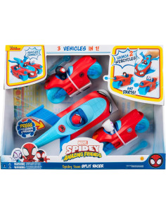 Vehículo 3 en 1 MARVEL Spidey Split Racer 21.5 cm 2