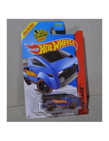 Furgoneta Hot Wheels Vanster 1:64 Azul Metálico