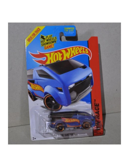 Furgoneta Hot Wheels Vanster 1:64 Azul Metálico