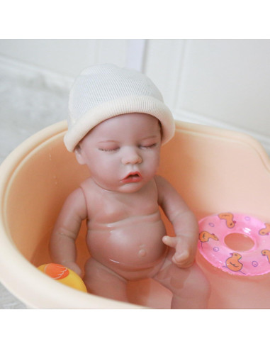 Muñeca de bebé renacido CARANOVO 30 cm realista para niños