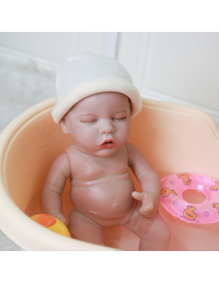 Muñeca de bebé renacido CARANOVO 30 cm realista para niños