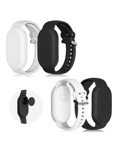 Funda Pulsera Silicona BIQIRE para Galaxy SmartTag 2 - 4 Pack