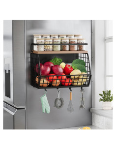 Estante Magnético Clothink para Nevera - Organizador de Especias y Frutas