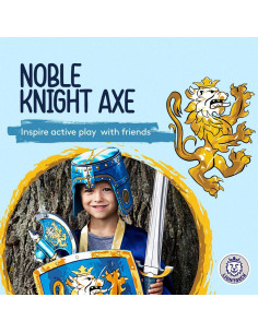 Hacha Noble Caballero Liontouch Azul - Juguete de Rol 3-8 Años 2