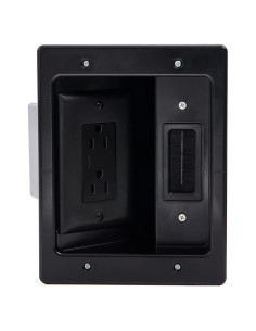 Kit de Gestión de Cables para TV en Pared Legrand On-Q HT2102BKV1