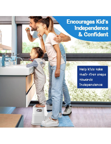 Escalera para Niños AJVV YT-8869 Antideslizante 2 Escalones