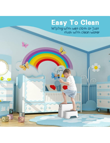 Escalera para Niños AJVV YT-8869 Antideslizante 2 Escalones