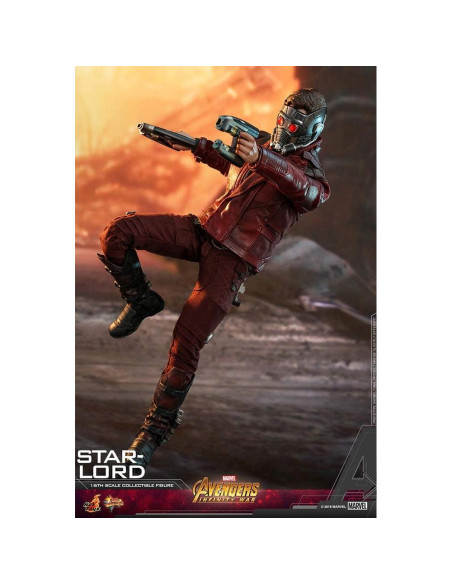 Figura Coleccionable Star-Lord 1:6 Hot Toys Guerra del Infinito Figura Coleccionable Star-Lord 1:6 Hot Toys Guerra del Infinito