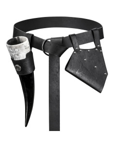 5 Piezas Accesorios Medievales para Cinturón Cosplay Vikingos 2