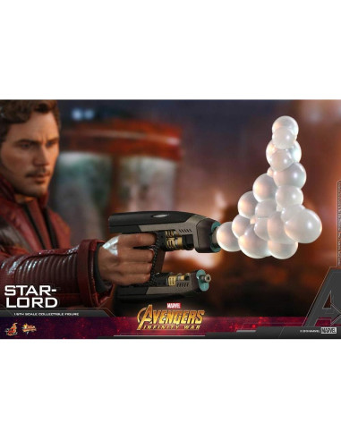 Figura Coleccionable Star-Lord 1:6 Hot Toys Guerra del Infinito