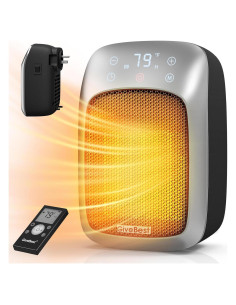 Calentador de Espacio Eléctrico GiveBest 800W con Control Remoto