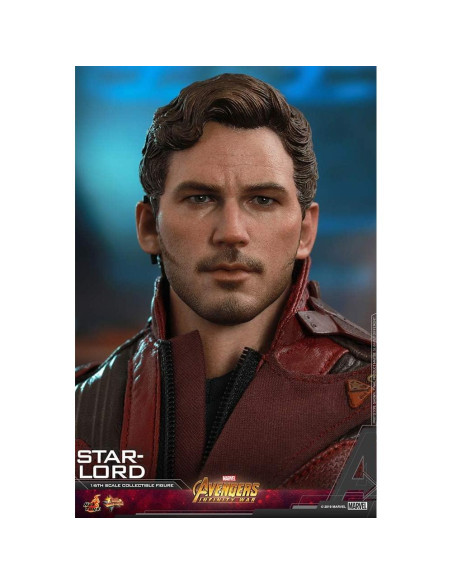 Figura Coleccionable Star-Lord 1:6 Hot Toys Guerra del Infinito Figura Coleccionable Star-Lord 1:6 Hot Toys Guerra del Infinito