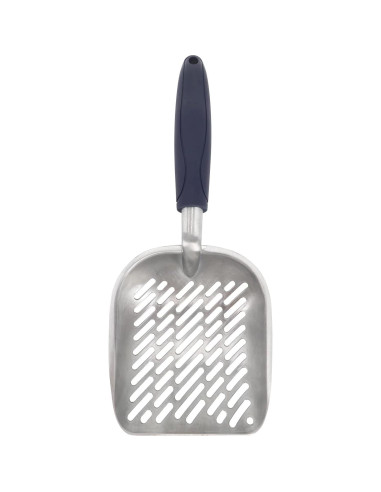 Pala para Arena de Gato PETHOUZZ de Aluminio Grande Oscuro