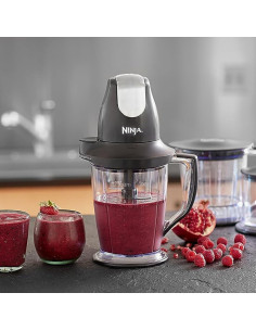 Licuadora Ninja QB1004 450W con Jarra 48oz y Tazones 2