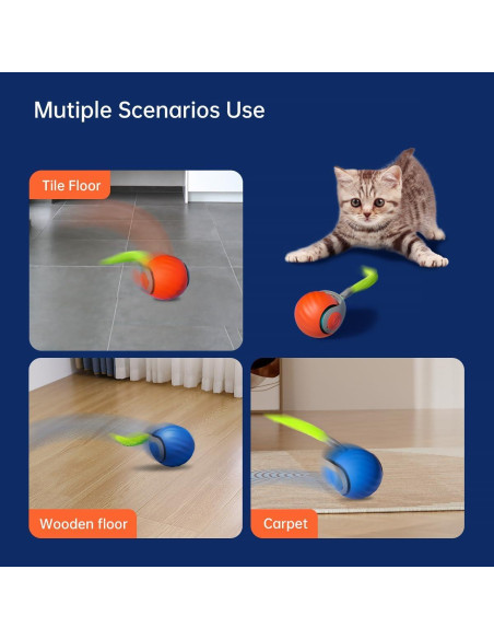 Bola Juguete Interactivo para Gatos Petgravity 2 Set